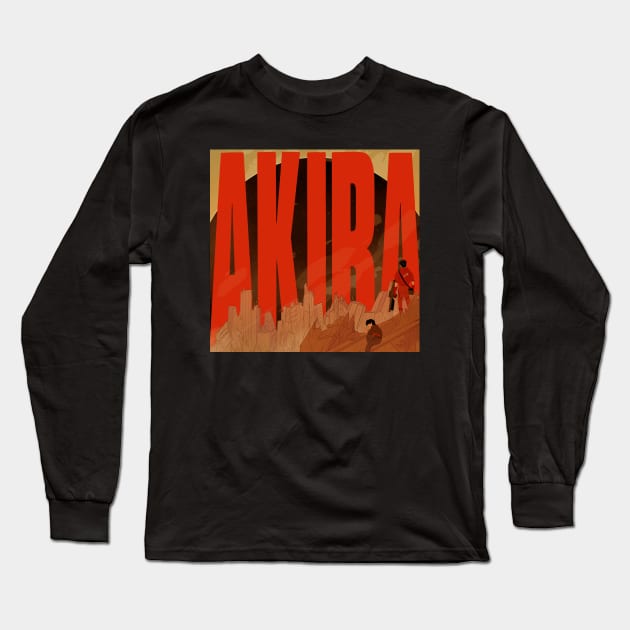 Akira Long Sleeve T-Shirt by fennertoorac